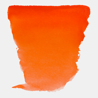 #278 Pyrrole Orange Van Gogh half pan at Spokane Art Supply.