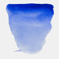 #512 Cobalt Blue (Ultramarine) Van Gogh half pan at Spokane Art Supply.