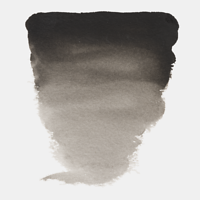 #701 Ivory Black Van Gogh half pan | Spokane Art Supply