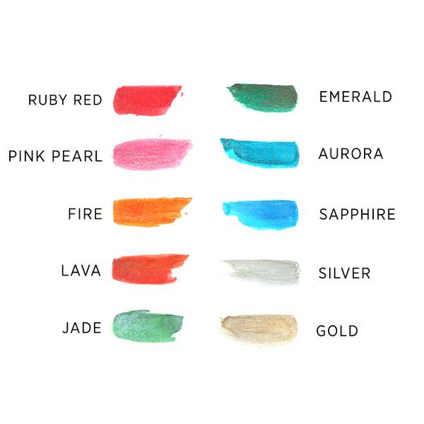 Viviva Colorsheets Metallic Set/10