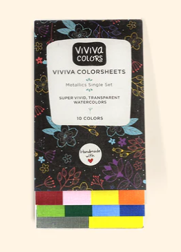 Viviva Colorsheets Metallic Set/10