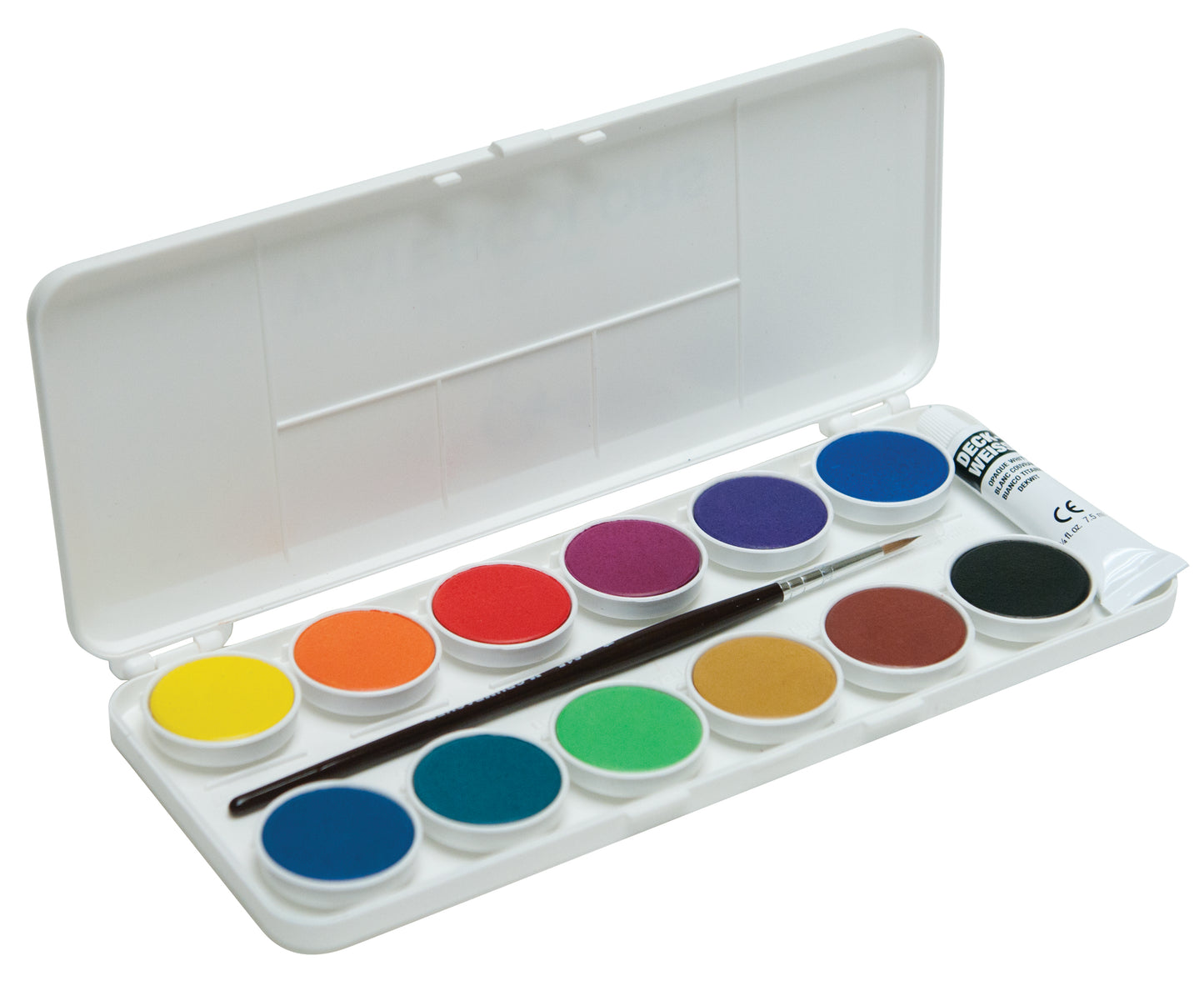 Grumbacher Opaque Watercolor Set: 12 Colors