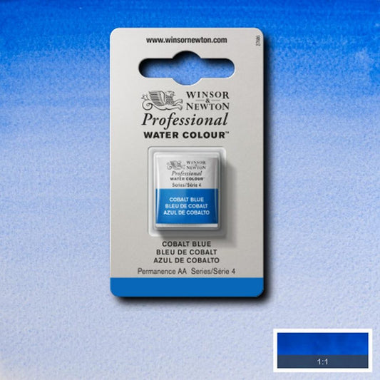 Cobalt Blue Winsor & Newton half pan