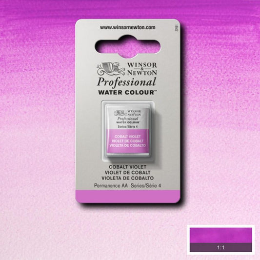Cobalt Violet Winsor & Newton half pan