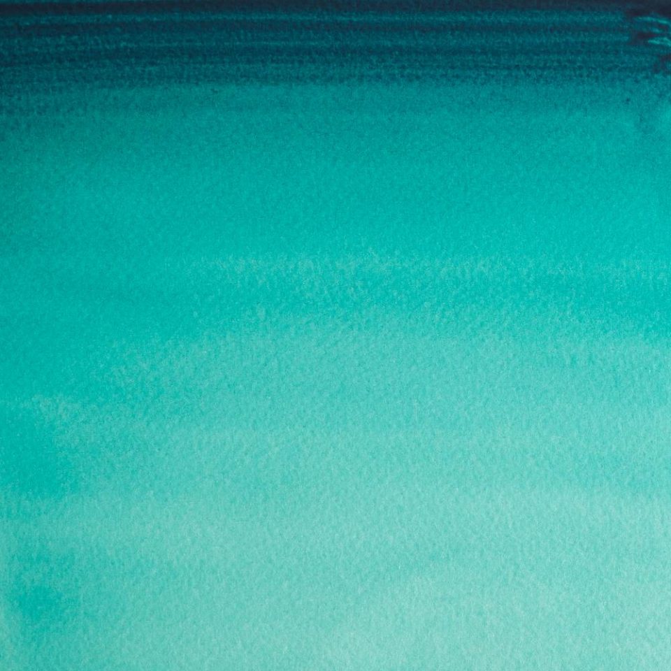 Winsor Green Blue Shade Winsor & Newton half pan