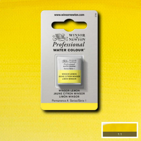 Winsor Lemon Winsor & Newton half pan