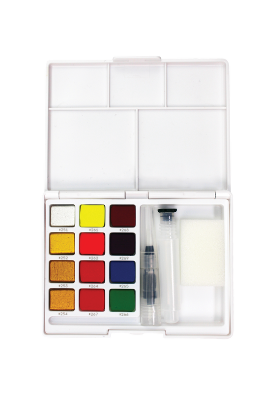 Koi CAC Pocket Field Sketch Box: 12 Colors