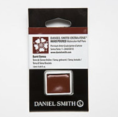 Burnt Sienna Daniel Smith Half Pan | Spokane Art Supply