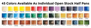 45 Half Pan/Metal Paint Box Daniel Smith set-up! | Spokane Art Supply