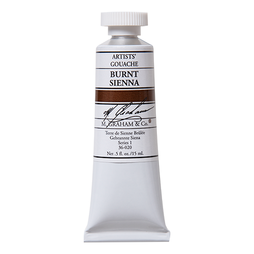 Burnt Sienna 15ml M Graham Gouache #020