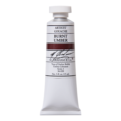 Burnt Umber 15ml M Graham Gouache #030