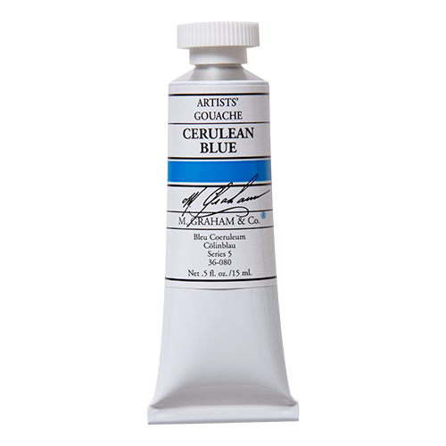 Cerulean Blue 15ml M Graham Gouache #080