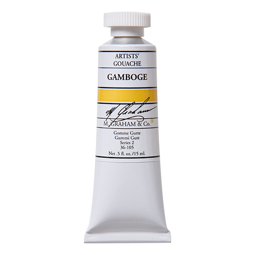 Gamboge 15ml M Graham Gouache #105