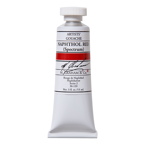 Naphthol Red (Spectrum) 15ml M Graham Gouache #120