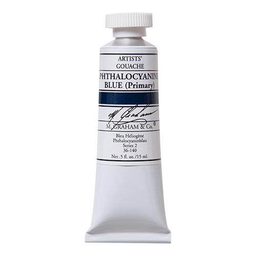 Phthalo Blue (Primary) 15ml M Graham Gouache #140