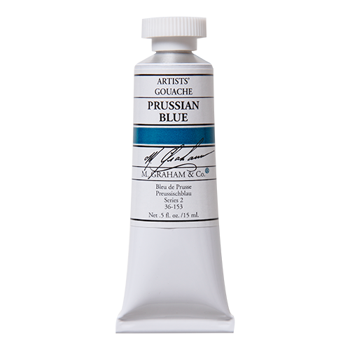 Prussian Blue 15ml M Graham Gouache #153