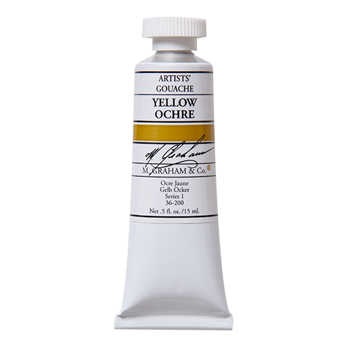 Yellow Ochre 15ml M Graham Gouache #200