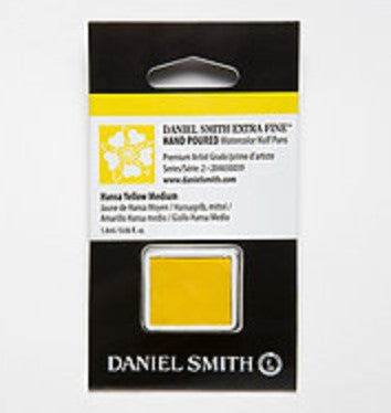 Hansa Yellow Medium Daniel Smith Half Pan | Spokane Art Supply