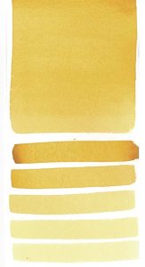 Raw Sienna Light Daniel Smith Half Pan | Spokane Art Supply