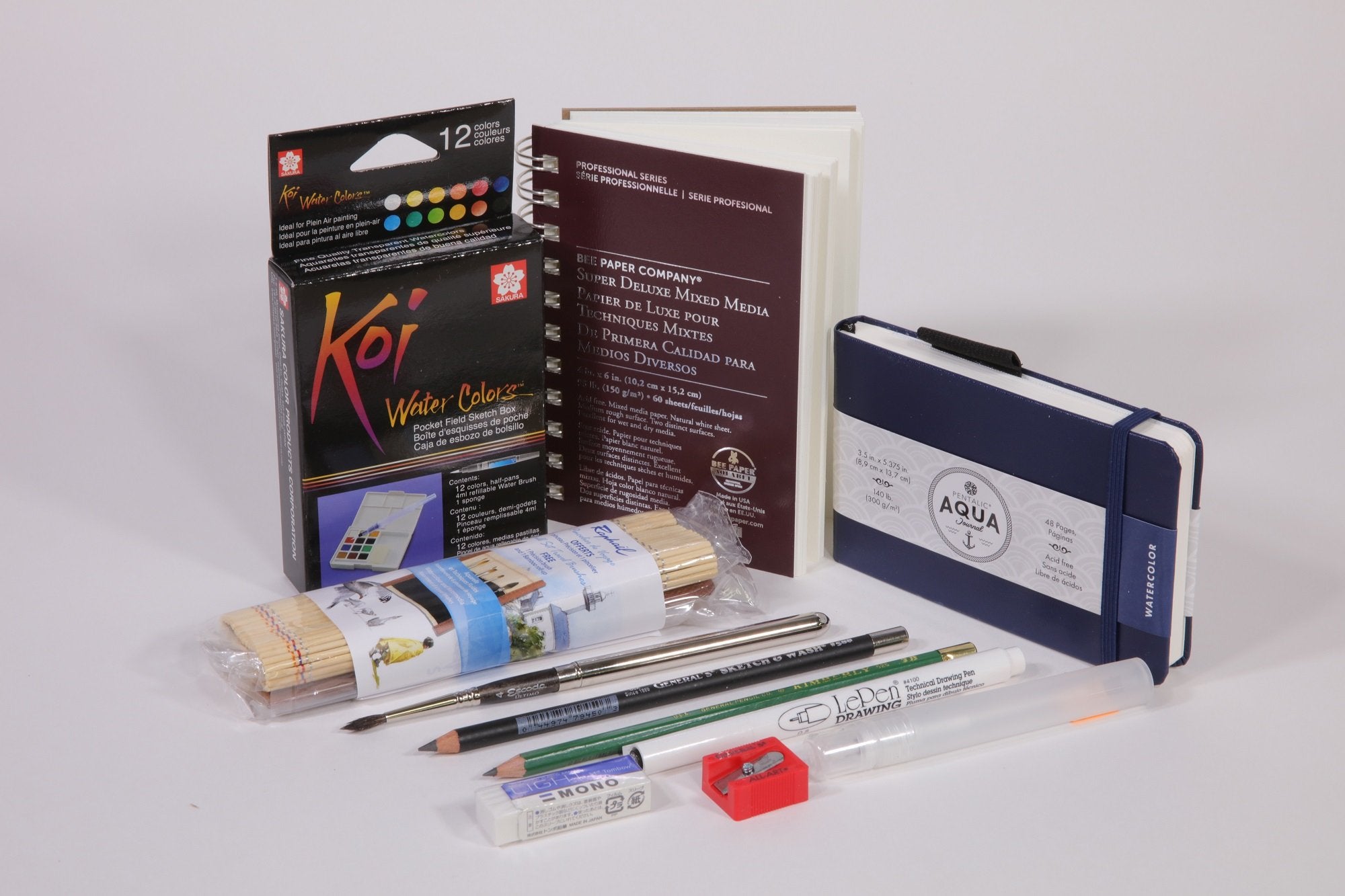 iHeart Art Travel Art Pack Watercolor + Pens — Boing! Toy Shop