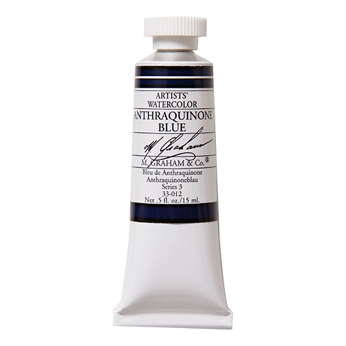 Anthraquinone Blue 012 M Graham Watercolor .5oz tube