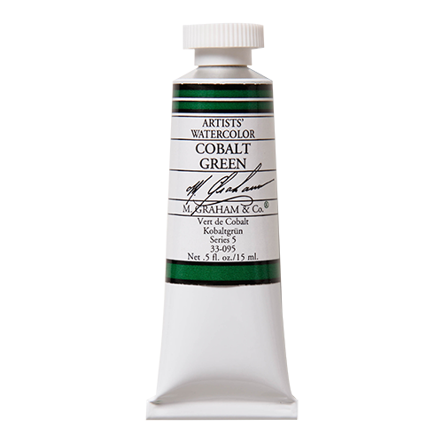 Cobalt Green 095 M Graham Watercolor .5oz tube
