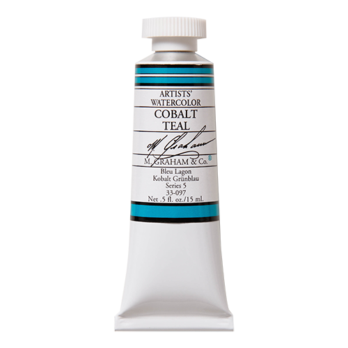 Cobalt Teal 097 M Graham Watercolor .5oz tube