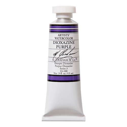 Dioxazine Purple 100 M Graham Watercolor .5oz tube