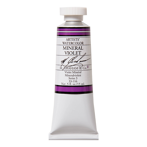 Mineral Violet 116 M Graham Watercolor .5oz tube