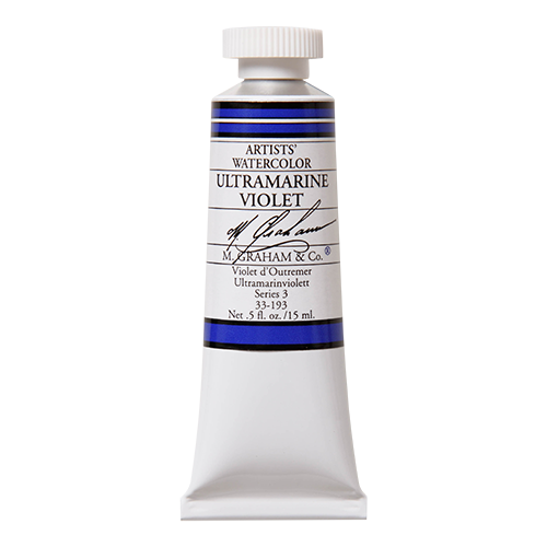 Ultramarine Violet 193 M Graham Watercolor .5oz tube