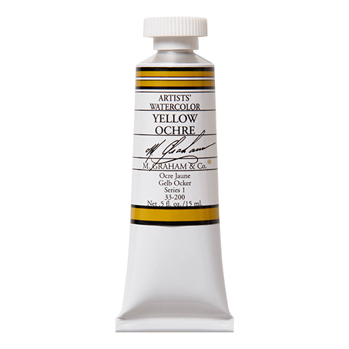 Yellow Ochre 200 M Graham Watercolor .5oz tube