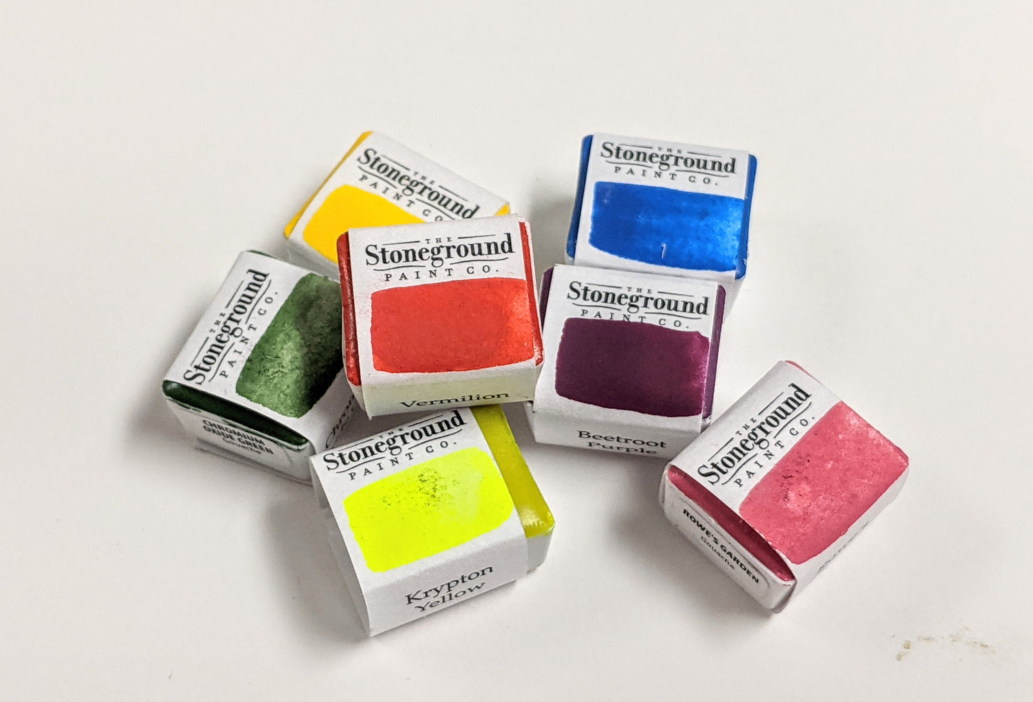 Stoneground Gouache: Sets and Half Pans