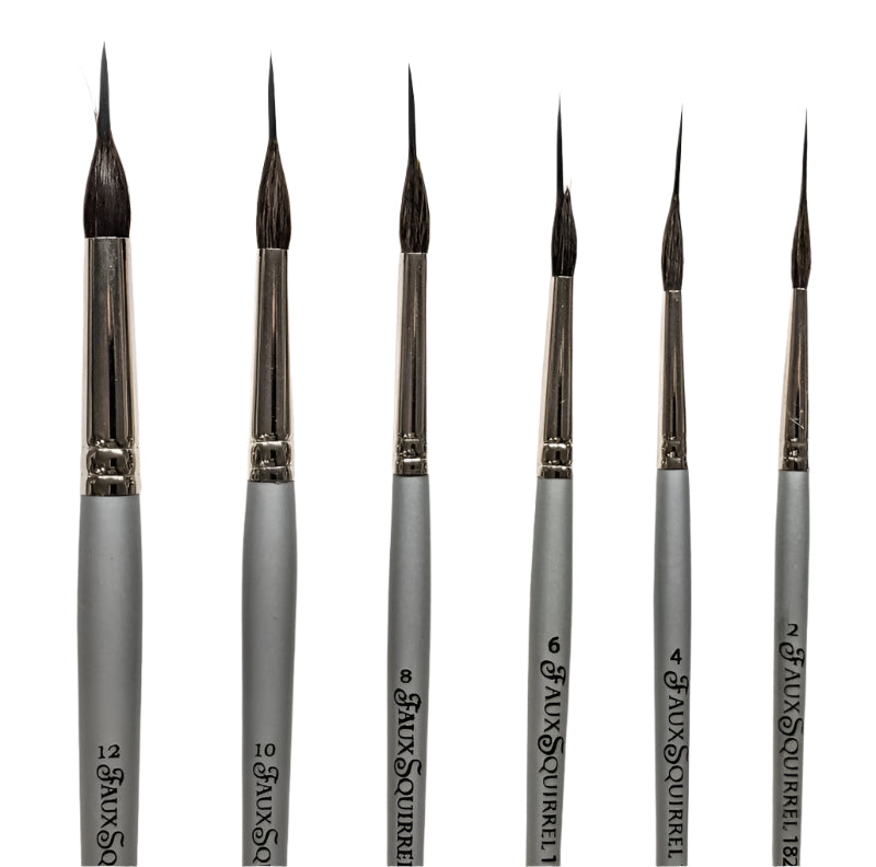 FM Dynasty Aux Reservour Liner Brushes: Faux Squirrel