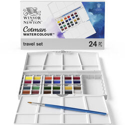 Cotman Watercolor Travel Set 25pc