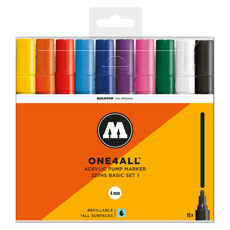 4mm Molotow Basic Set 1