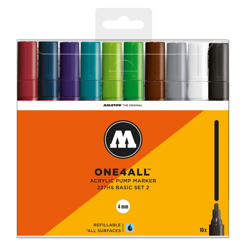 4mm Molotow Basic Set 2