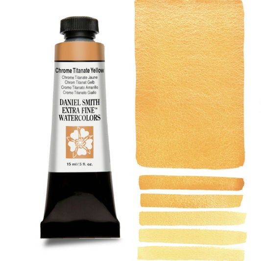 Chrome Titanate Yellow Daniel Smith 15ml Extra Fine Watercolor