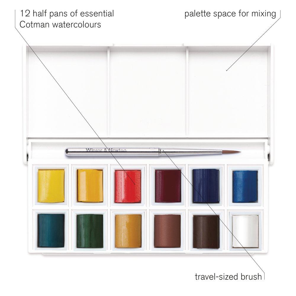 Cotman Watercolor Sketchers' Pocket Set 13pc