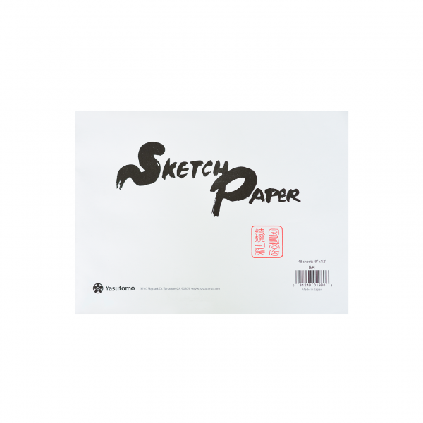 Hosho Paper #6H 48sht pack - 9"x12"