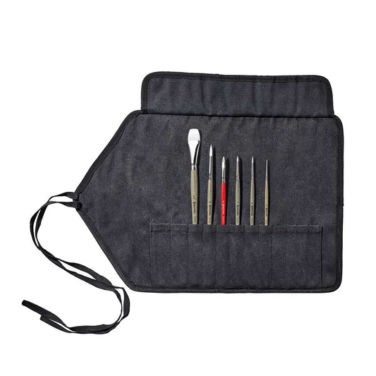 Escoda Ali Cavanaugh 6pc Brush Roll-up