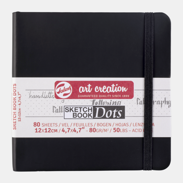 12x12cm Talens 'art creation' DOTS Notebook – spokane-art-supply