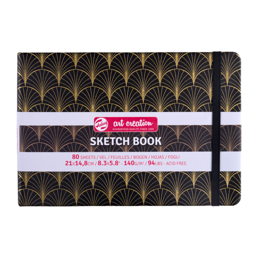 NEW Talens Art Creation Sketchbook - Art Deco  5.8" x 8.3" Landscape