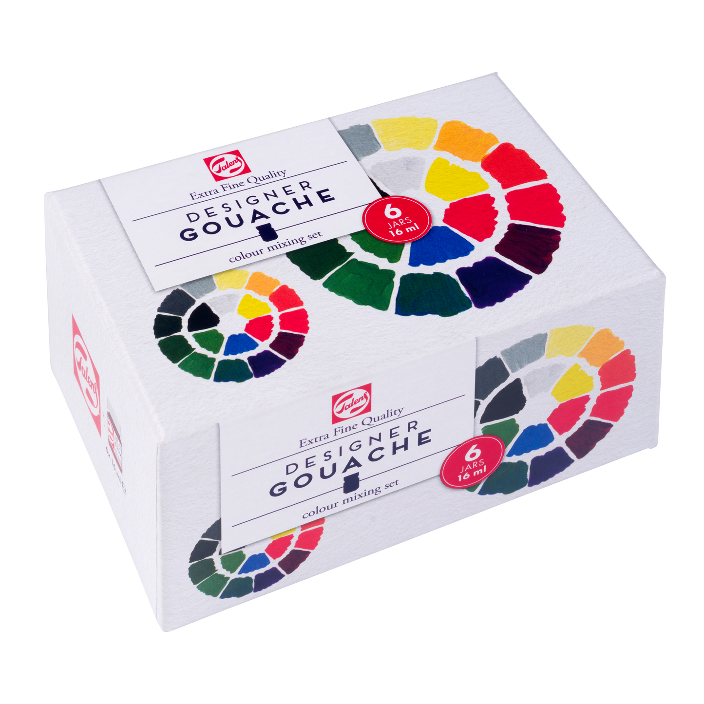 Talens Designer Gouache: Colour Mixing Set with 6 16ml jars