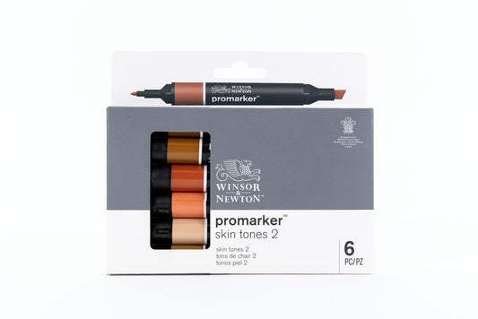 6 Marker #0290115 Skin Tones #2 ProMarker (Alcohol) Set