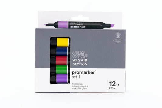 12+1 #0290137 Set 1 Winsor & Newton (Alcohol) ProMarker