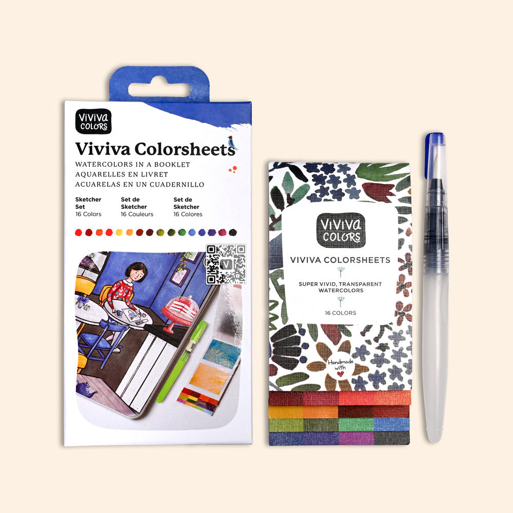 Viviva Colorsheets-The Sketcher Set