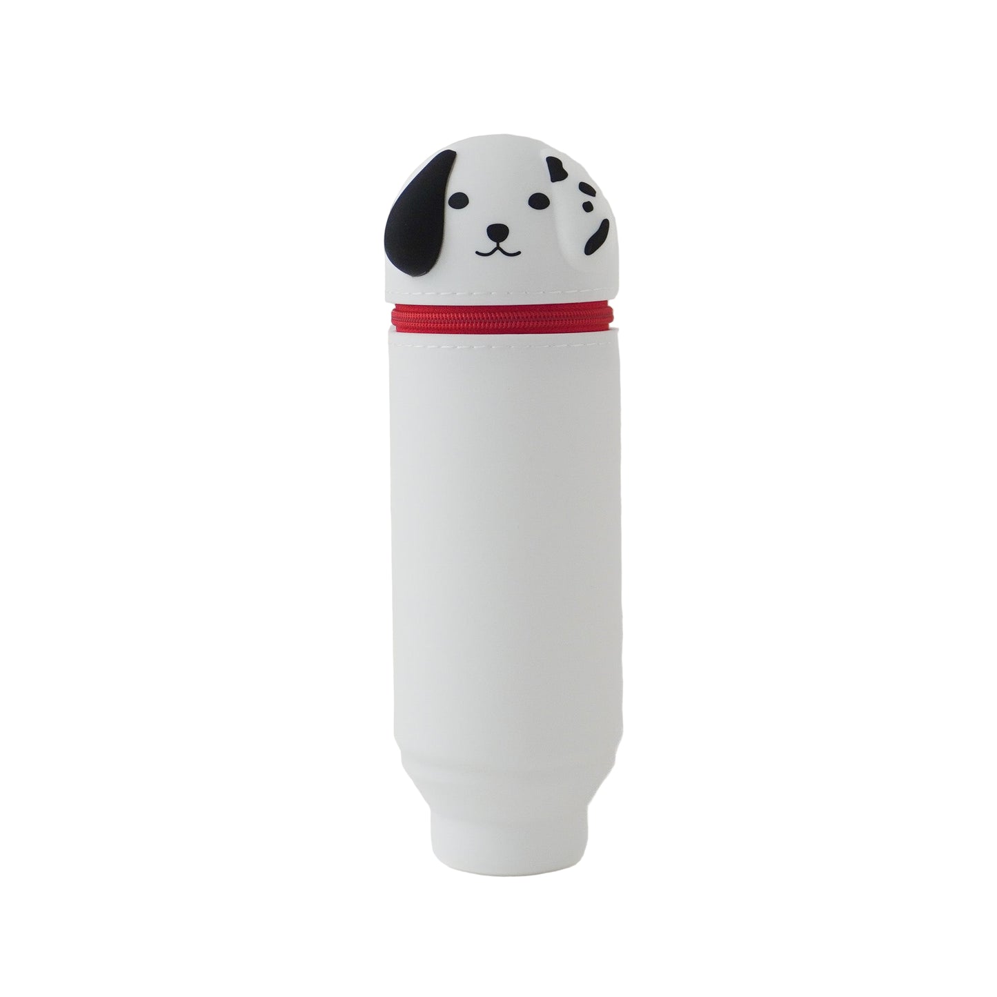 White Dalmation Punilabo Stand Up Pen Case