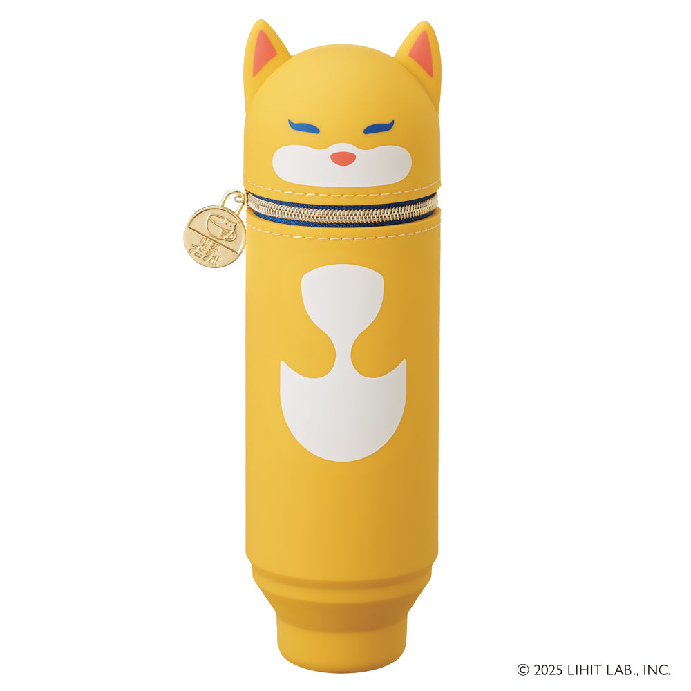Cafe Punilabo Kon / Yellow Fox Stand Up Pencil Case