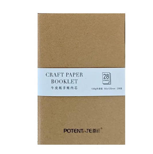 POTENTATE Craft Paper Journal 2/pack Smooth 90x120mm (small)