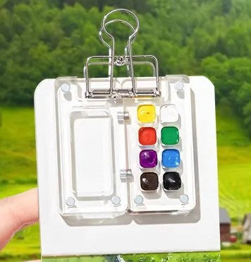 Clear Mini Watercolor Palette